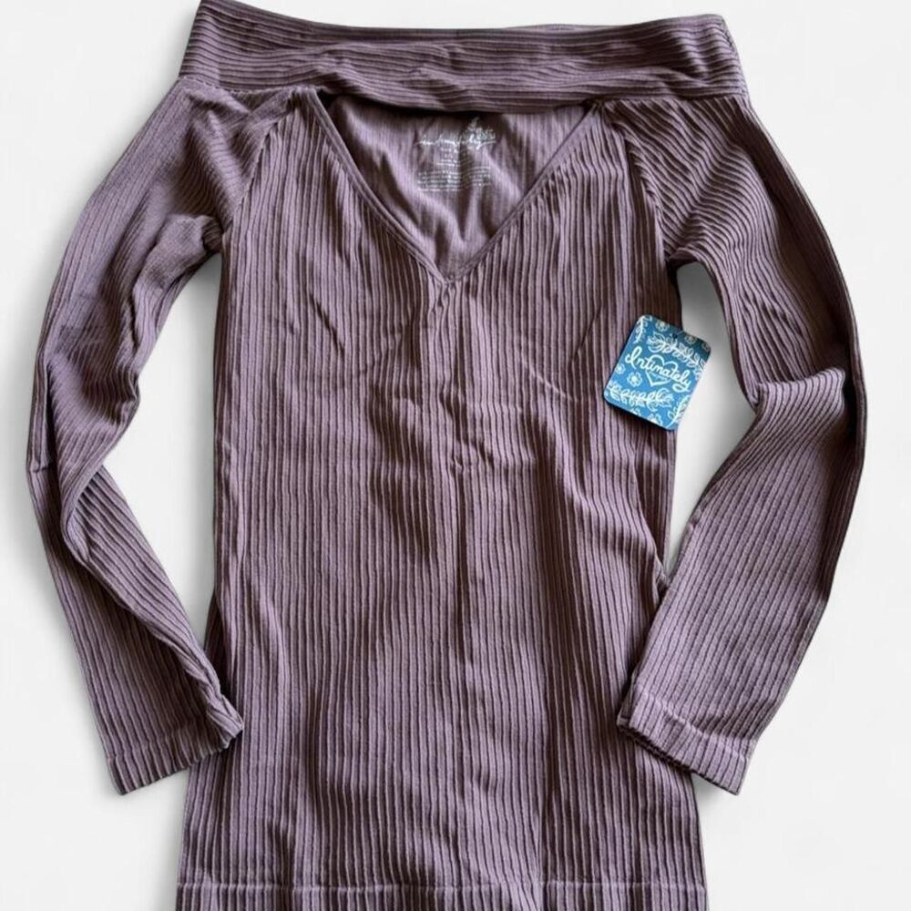 Free-people Women's Purple and Pink Blouse